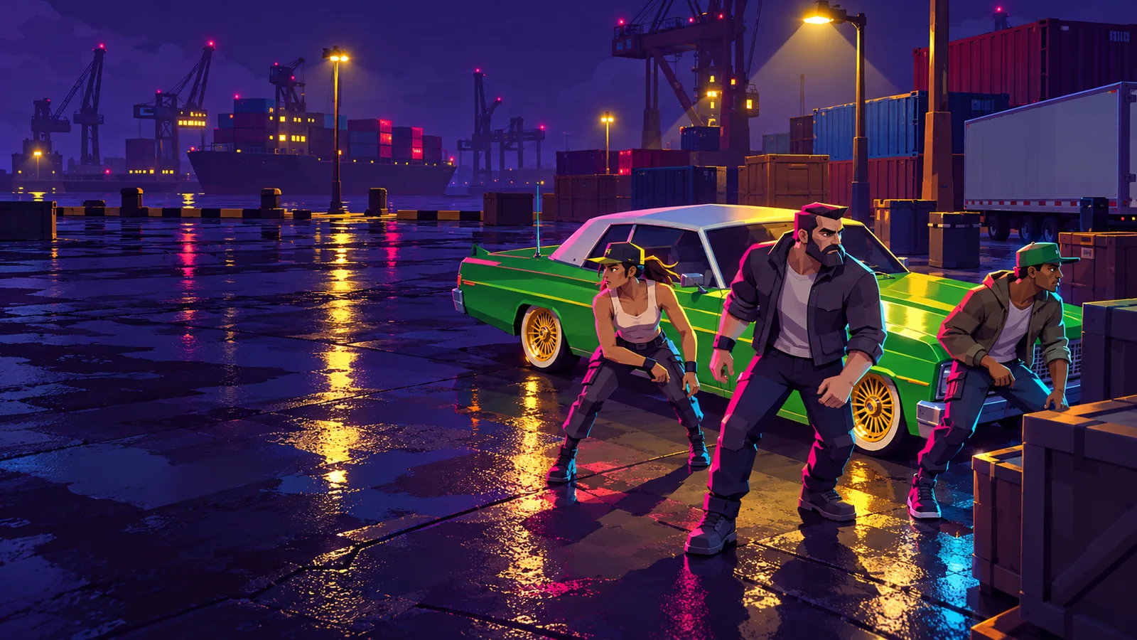 Gang Tactics key art