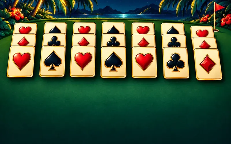 Golf Solitaire key art