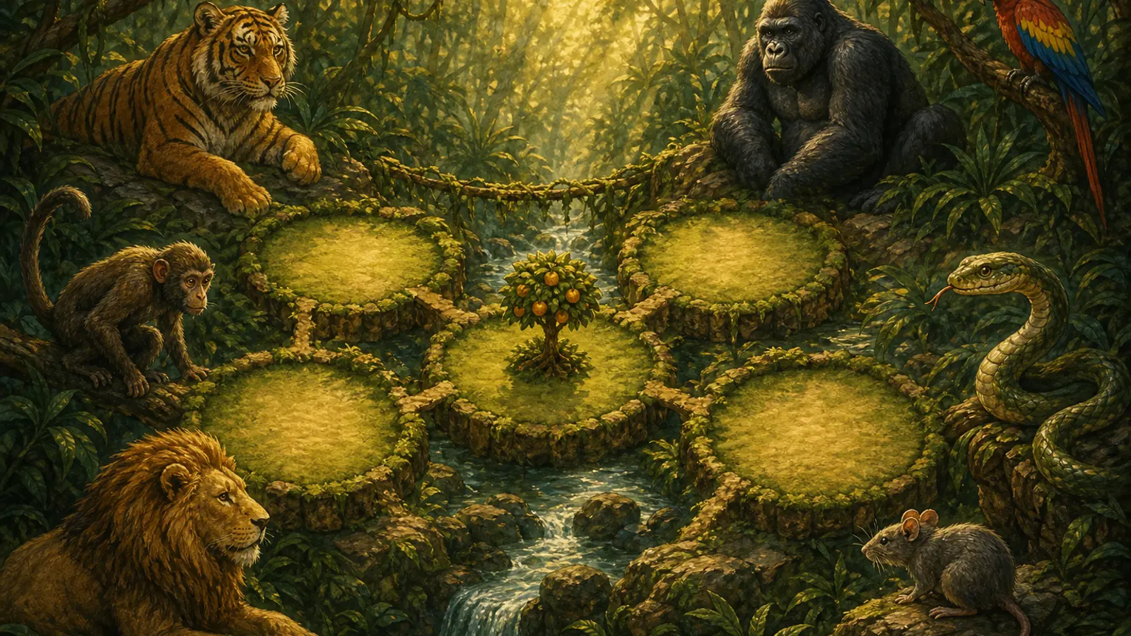 Jungle Duel key art