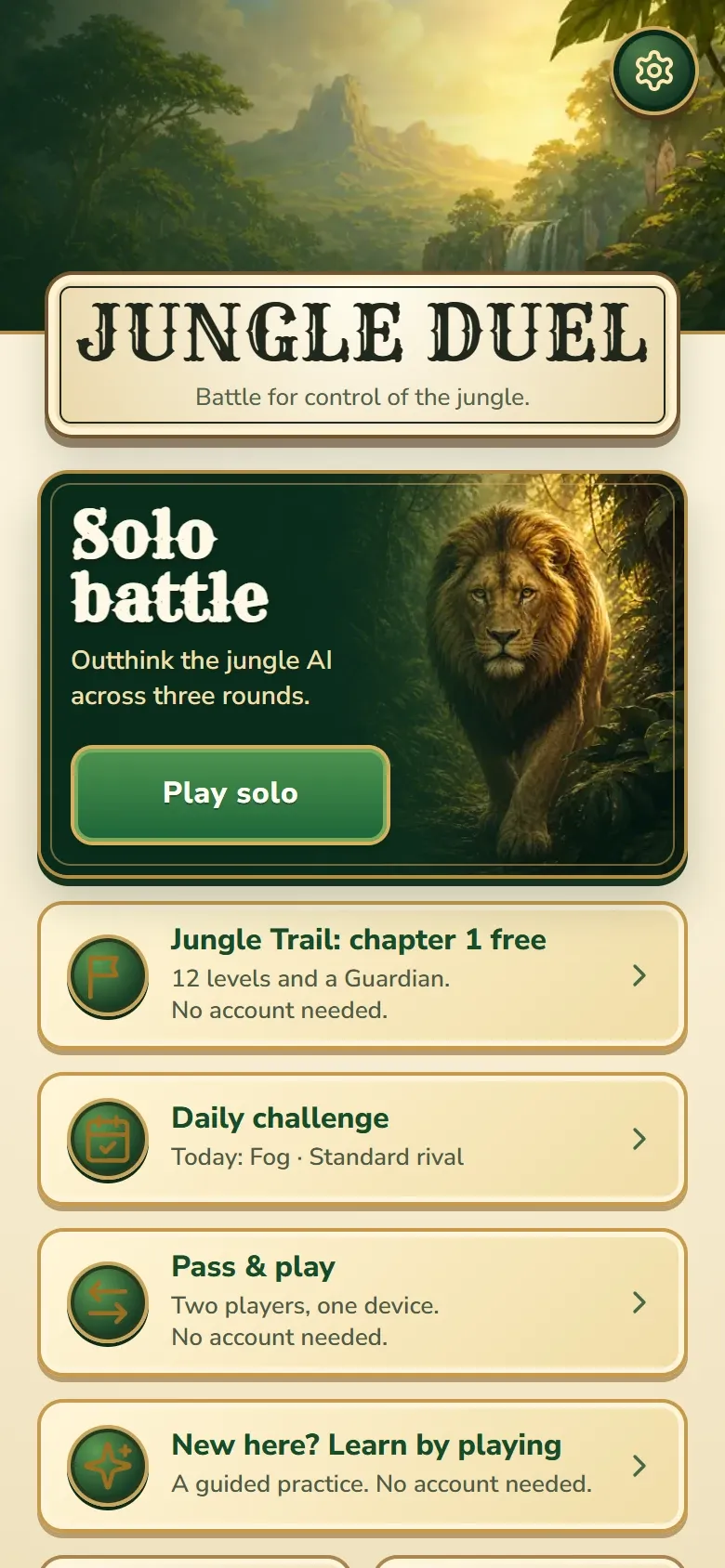 Jungle Duel screenshot 5