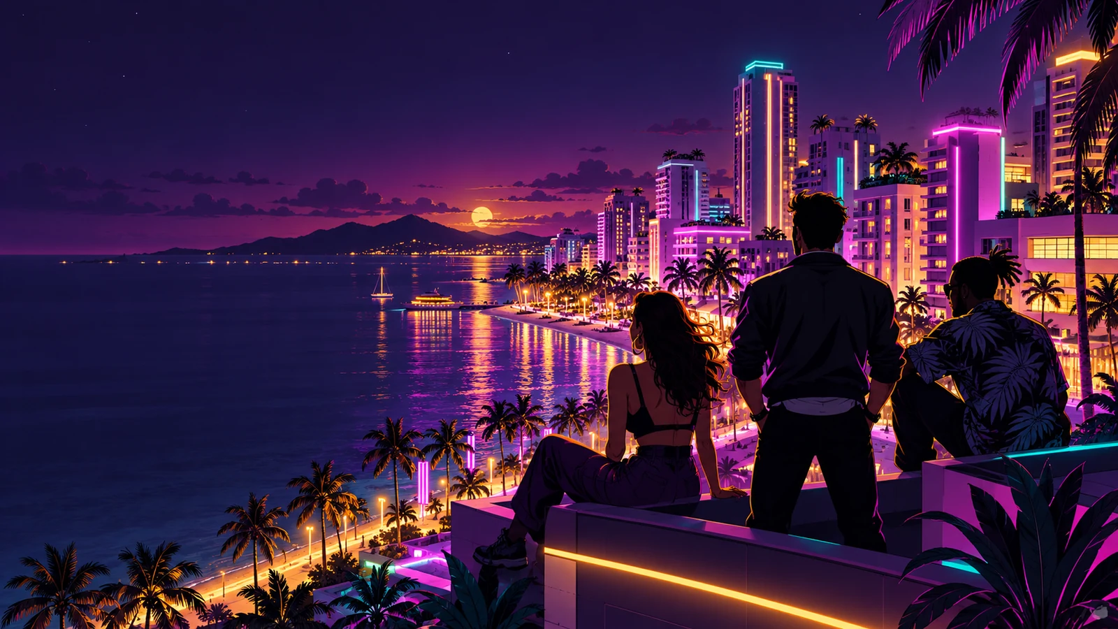 Neon Kings key art