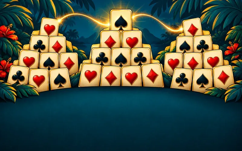TriPeaks key art